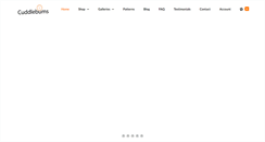 Desktop Screenshot of cuddlebums.co.uk