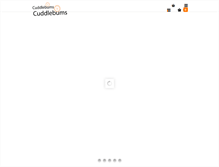 Tablet Screenshot of cuddlebums.co.uk